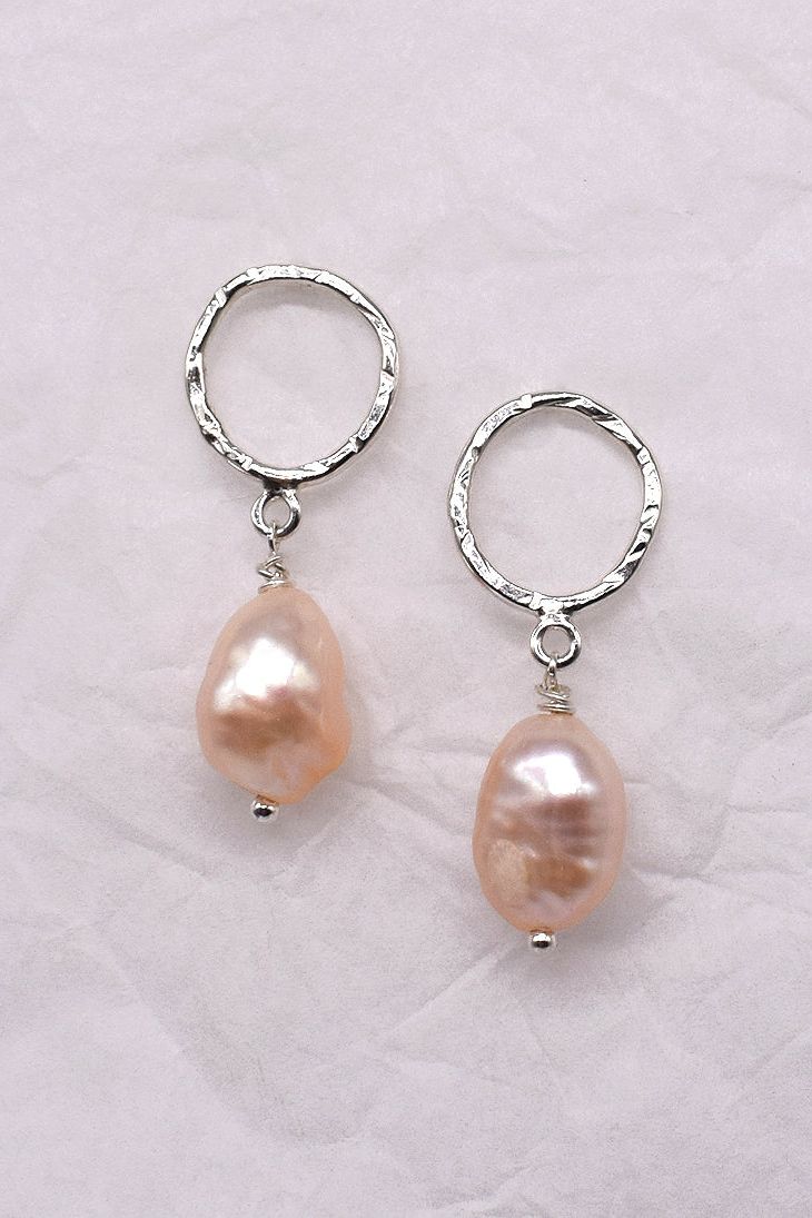 ANN ACID Pearl Dangle Earrings